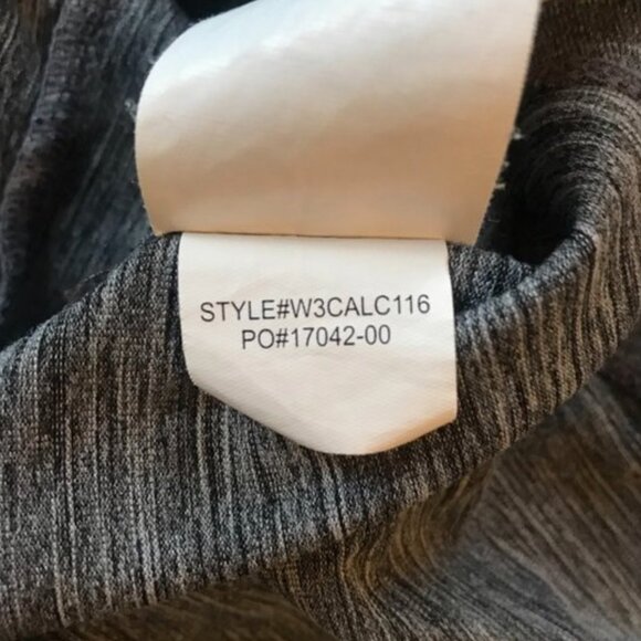 Prana Calico key hole dress Gray Large - Picture 10 of 10